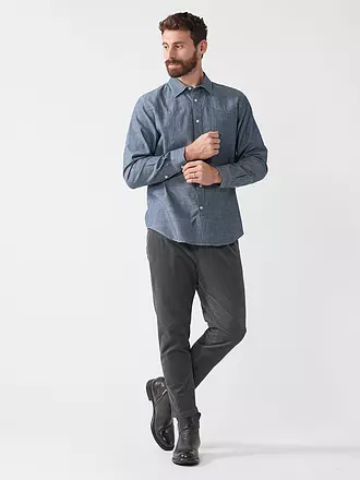 NUDIE JEANS | Hemd Regular Fit GEORGE CHAMBRAY | 
